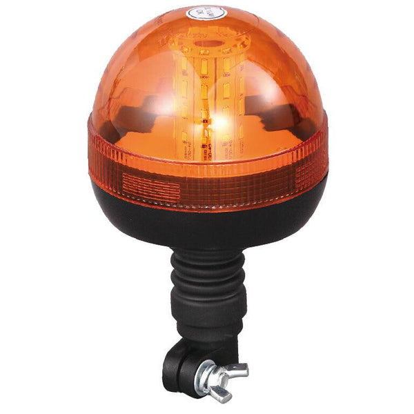 12/24V Flexi Din Pole Mount LED Amber Beacon - Towsure
