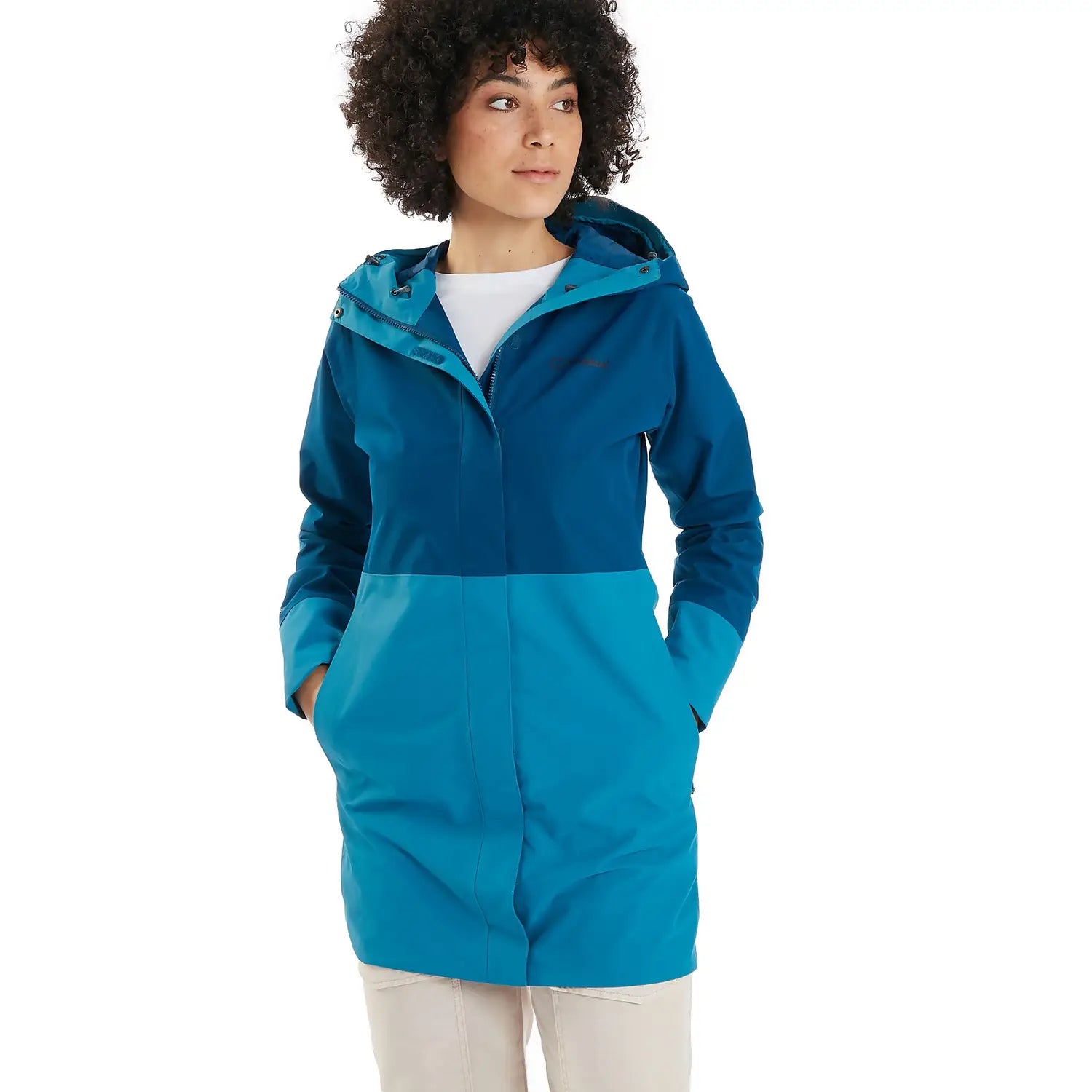 Berghaus Women s Omeara Long Waterproof Jacket Opal Towsure