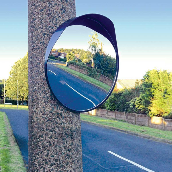 40cm Convex Driveway Safety Security Mirror - Towsure