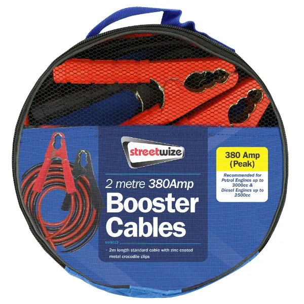 Booster Cables - 2mtr 250amp