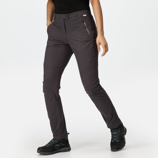 Regatta Highton Women's Stretch Walking Trousers - Seal Grey