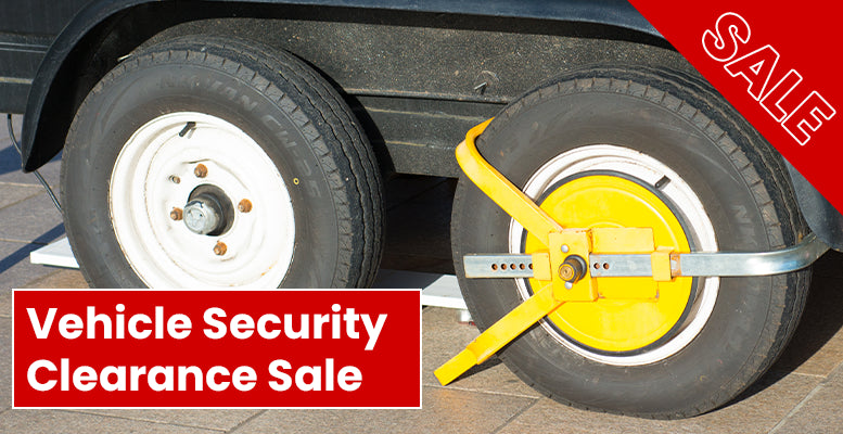Trailer, Caravan & Vehicle Security Clearance Sale