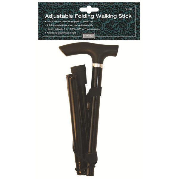 Adjustable Folding Walking Stick - Towsure