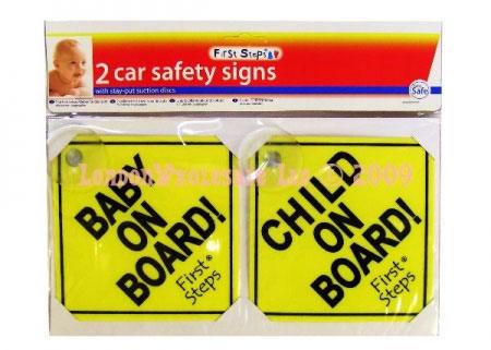 Baby/Child On Board Signs - Towsure