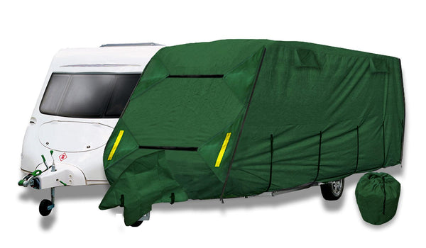 Caravan Cover PRO - A Breathable 4 Ply Storage Cover with Free Hitch Cover