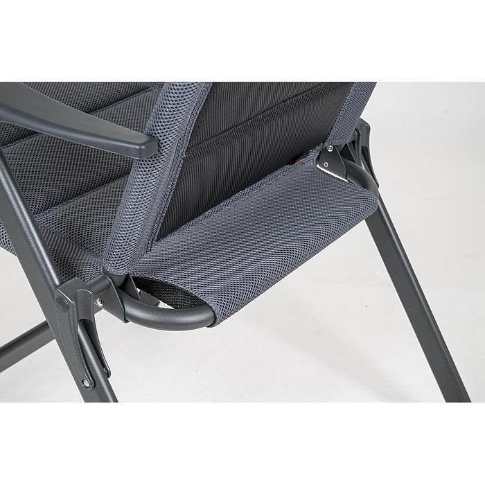 Crespo AP237 Air-Deluxe Luxury Camping Mesh Chair - Grey - Towsure