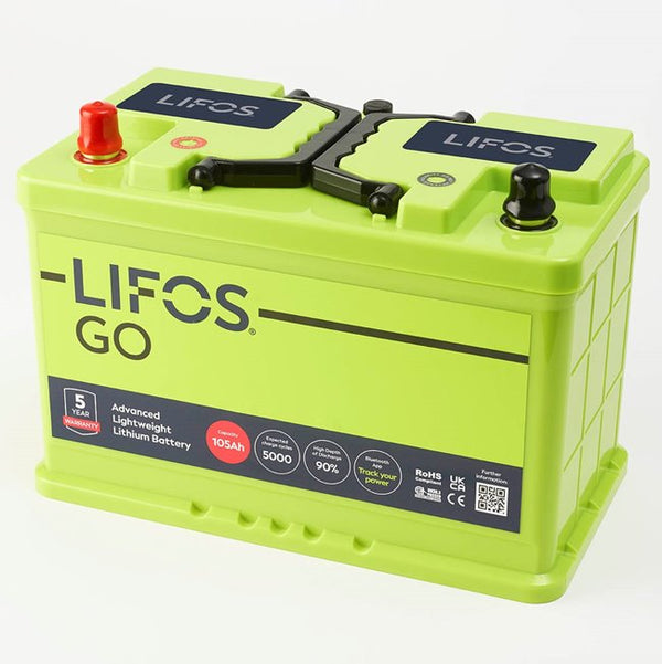 LiFOS Advanced Lithium 105Ah Leisure Battery