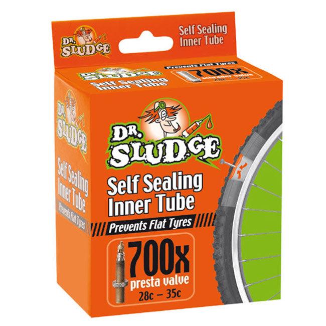 Dr Sludge Self-Sealing Inner Tube 700 x 28-35C - Presta - Towsure