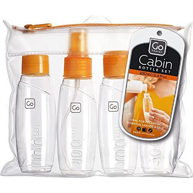Go Travel Cabin Toiletries Bottle Set - Towsure