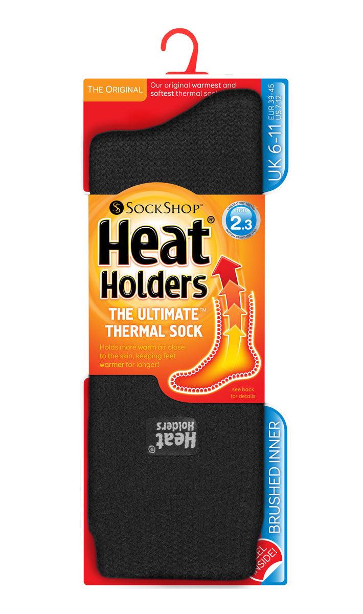 Heat Holders Mens Original Socks Black (UK 6-11) - Towsure
