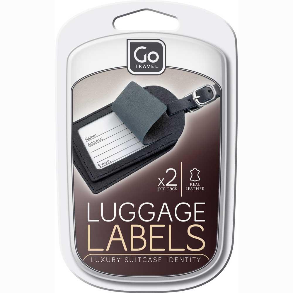 Leather Luggage Labels - Pack of 2 - Towsure