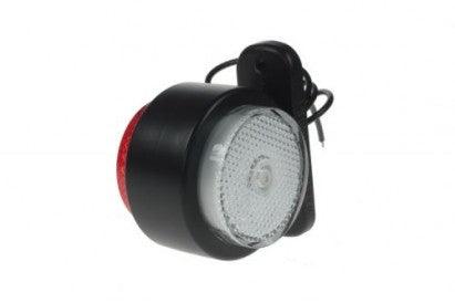 LED Red/white Outline Marker Light 10-30V - Towsure
