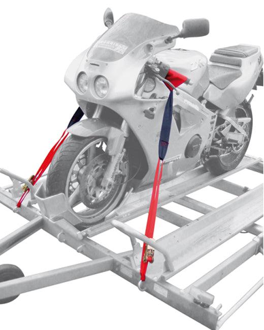 Maypole Motorcycle Trailer Tie Down Strap System - Towsure