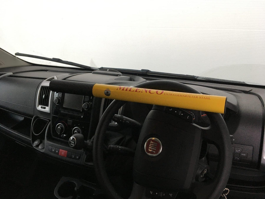 Milenco High Security Steering Wheel Lock - Yellow - Towsure