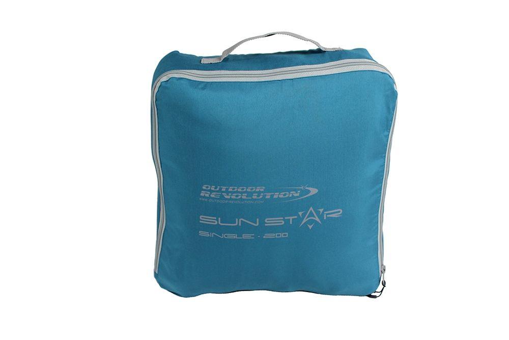 Outdoor Revolution Sun Star 200 Single Sleeping Bag - Blue - Towsure