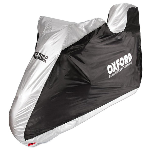 Oxford Aquatex Motorcycle Cover - Large with Top Box - Towsure