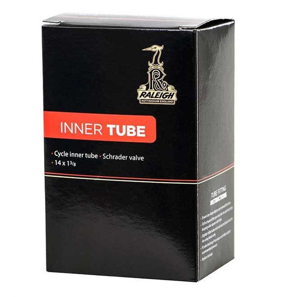 Raleigh Inner Tube - 14" x 1 3/8" - Schrader Valve - Towsure