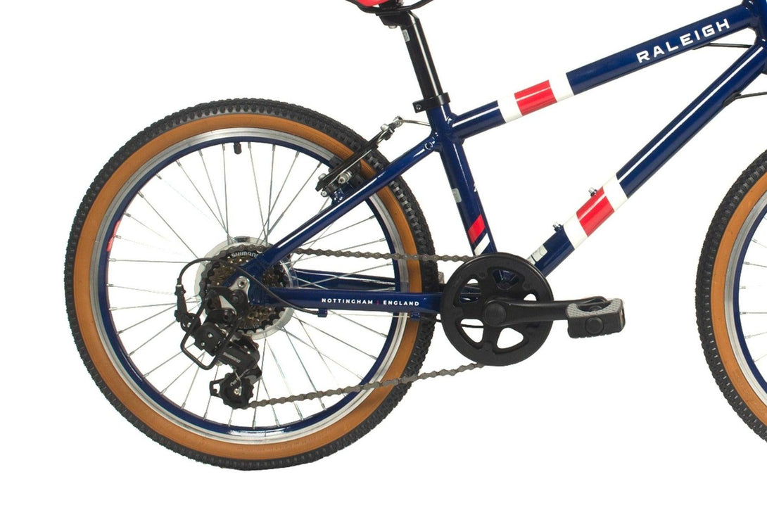 Raleigh Pop 20 Dark Blue - 20" Wheel Kids Bike - Towsure