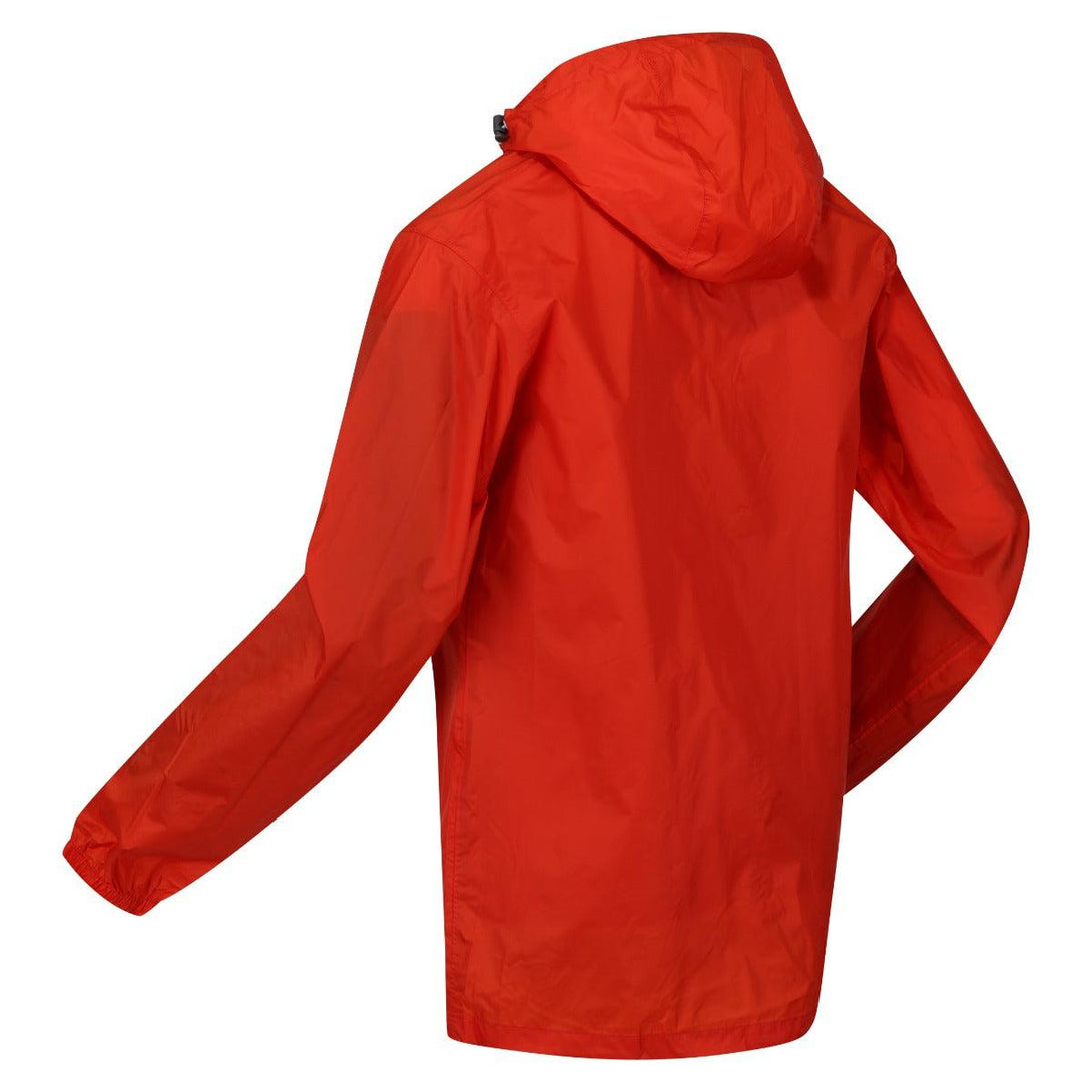 Regatta Men's Pack-It III Waterproof Jacket - Rusty Orange - Towsure