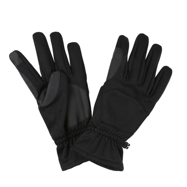 Regatta Softshell Touchtip Gloves - Black - Towsure