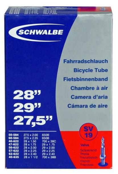 Schwalbe SV19 Inner Tube 29" / 27.5" / 650B MTB - Presta - Towsure