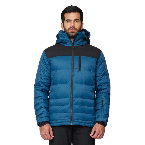 Skogstad Selvagen Mens Insulated Winter Jacket in Blue Teal