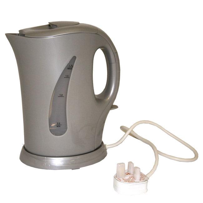 Low wattage kettle for campsite hookup