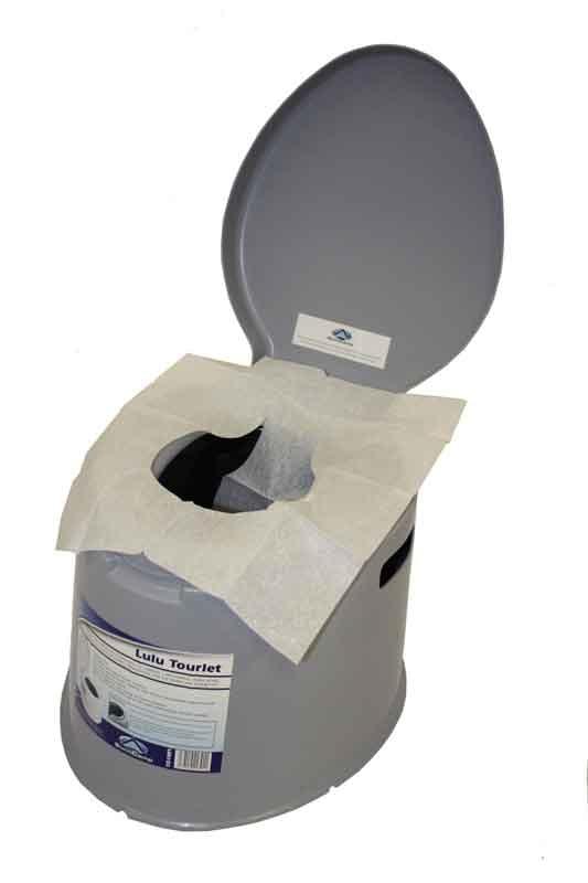 SunnCamp Toilet Seat Covers - Pack of 6 - Towsure