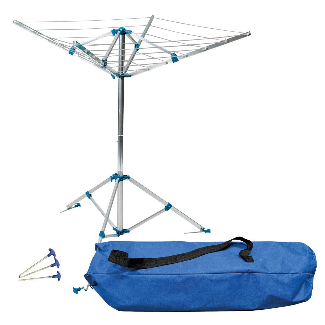 Towsure 4-Arm Freestanding Rotary Clothes Airer - Towsure