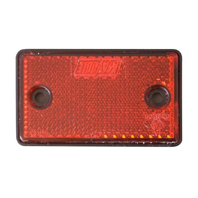 Trailer Side Reflector - Oblong Red - Towsure