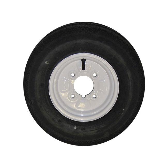 Trailer Wheel and Tyre - 400 X 8 - 4 inch Pcd - Towsure