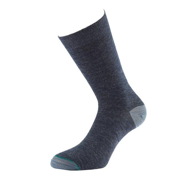 1000 Mile Approach Womens Socks - Navy - Towsure