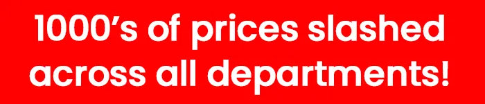 Prices slashed across all departments