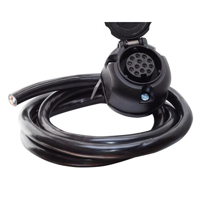 13 Pin Pre-wired Towing Socket - Towsure