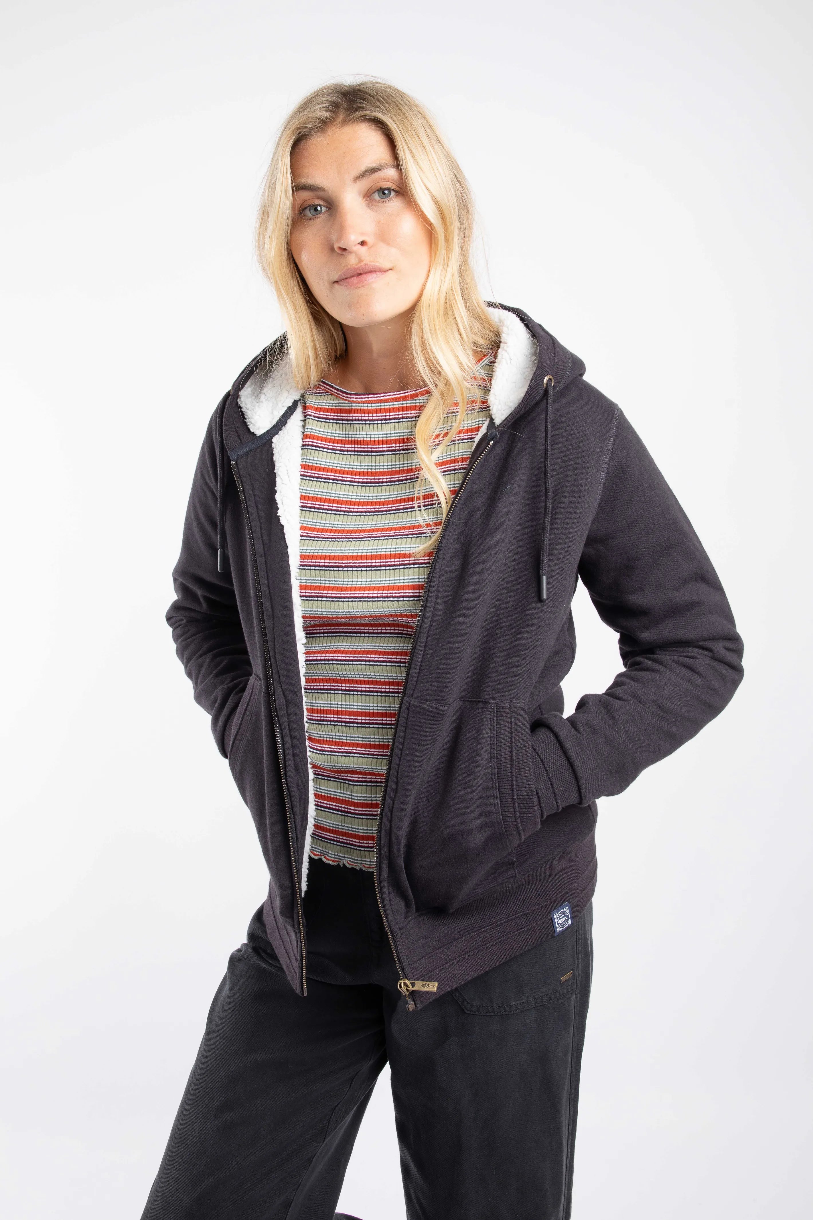 Weird Fish Sevanna Women's Hoodie - Midnight - Towsure