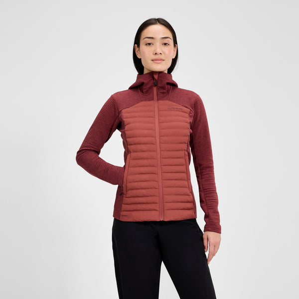 Berghaus Nula Women's Hybrid Jacket - Corundum Red