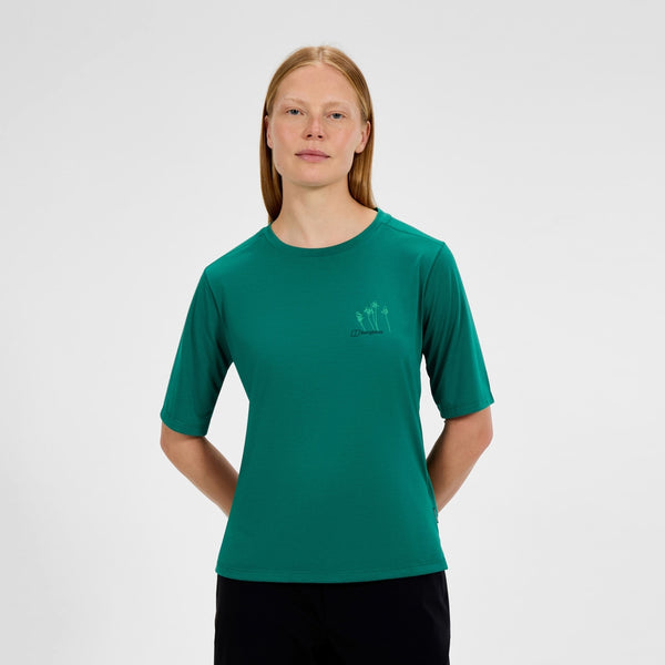Berghaus Coneflower Women's T-Shirt - Meadow Green