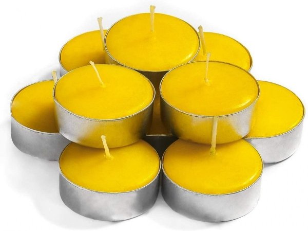 Chatsworth Insect-Repelling Citronella Tealight Candles - Pack of 12