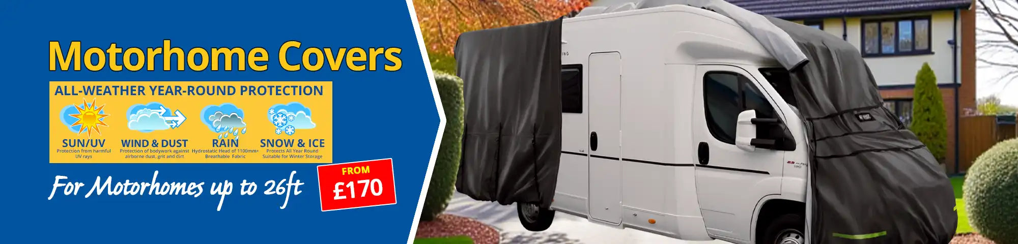 Motorhome Covers from £170