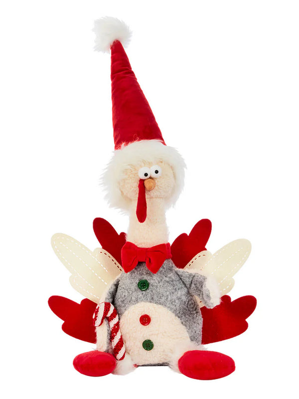 Three Kings Xmas Turkey Plush - Larry Legs 50cm