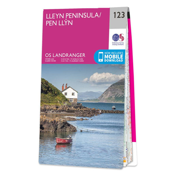 OS Landranger Map 123 Lleyn Peninsula