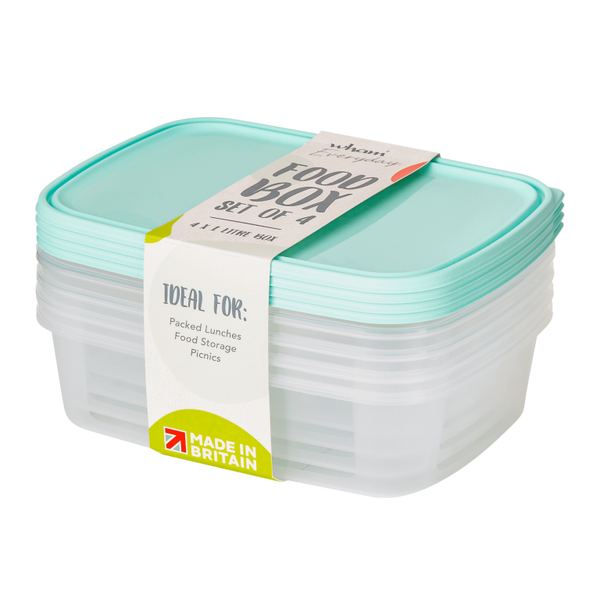 Food Storage Boxes - Set Of 4