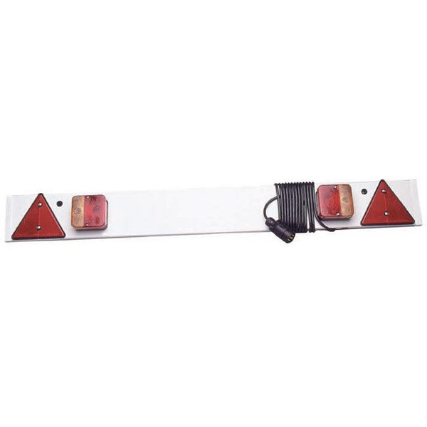 4ft (1.2m) Trailer Lighting Board c/w 5m Cable - Towsure
