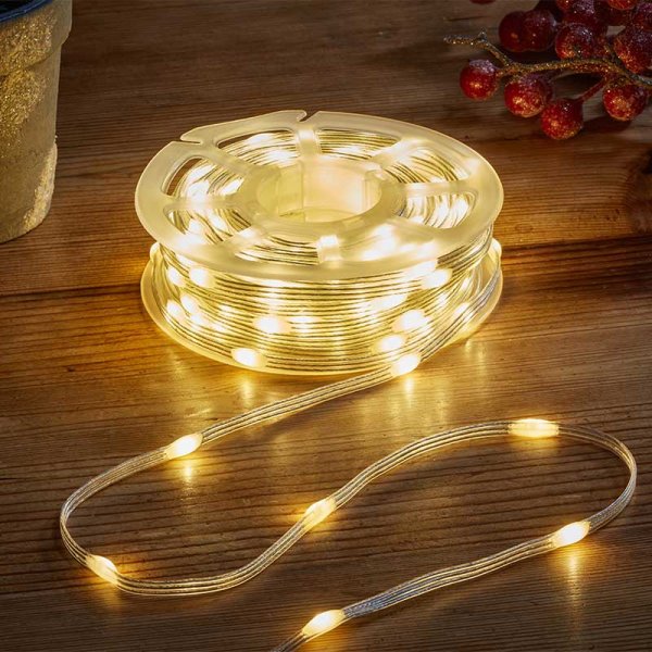 Christmas TwoTone Low-Voltage String Lights -  200 LEDs 15m