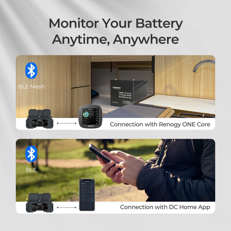 Renogy Core 300amp Battery Shunt With Bluetooth