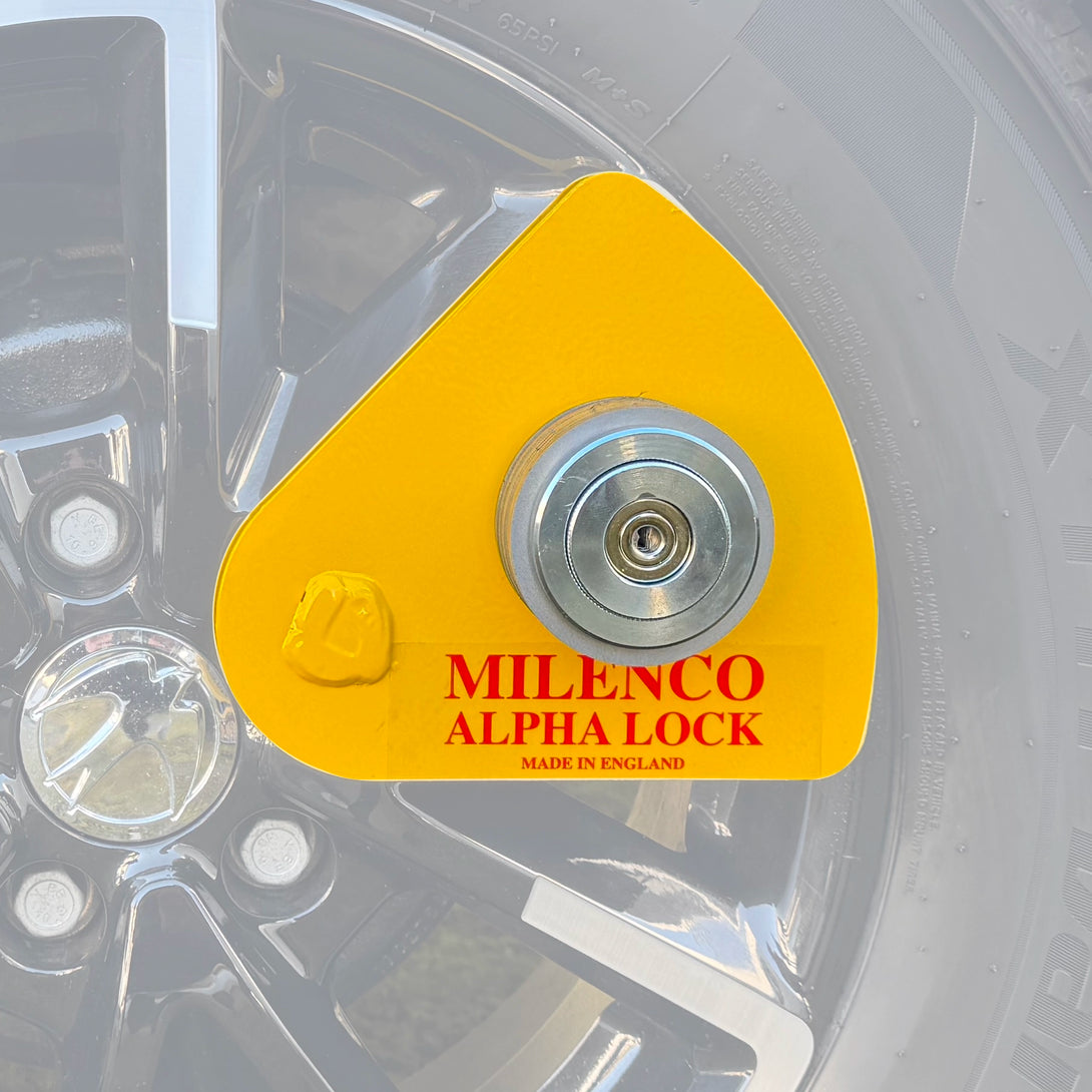 Milenco Heavy Duty Caravan Wheel Lock