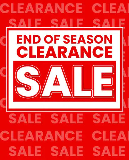 End of Season Clearance Sale
