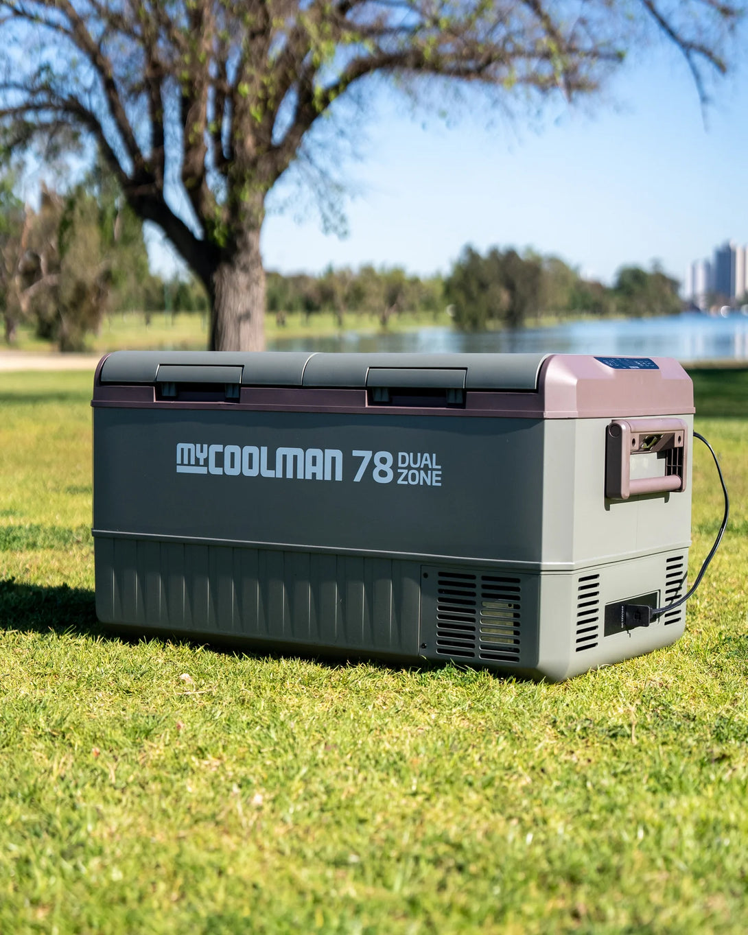 Cool Rite Protable Compressor myCOOLMAN 78 Litre Portable Fridge/Freezer Compressor Cool Box - Towsure
