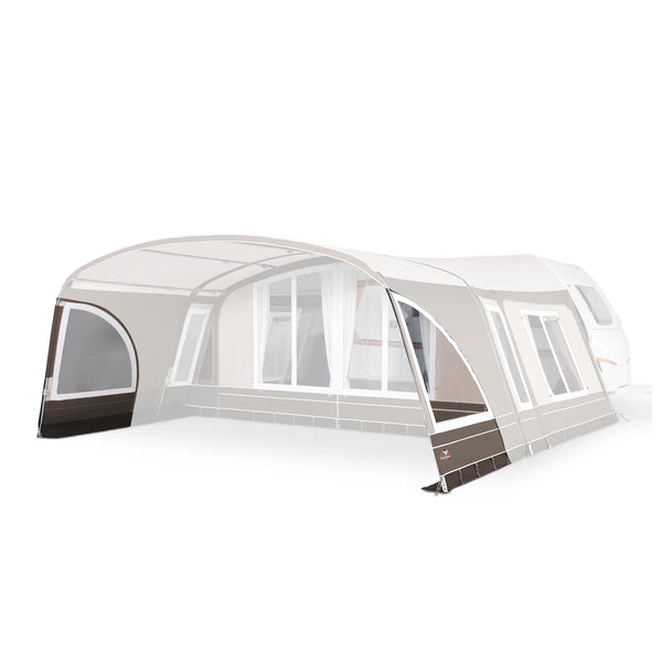 Dorema Onyx 270 Sun Canopy Side Panel Set - Beige / Latte