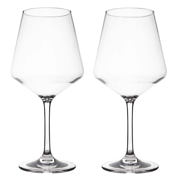 Gimex Solid Line Acrylic Wine Glass 465ml - Set of 2